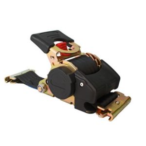 Sangle 50mm à cliquet et attaches à poussoir automatique