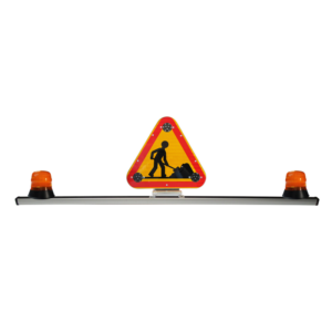 Barre équipée + 1 triflash + 1 ou 2 gyrophares LED